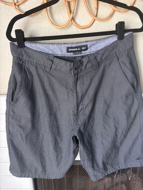 O'Neill Men's Charcoal Gray Casual Shorts